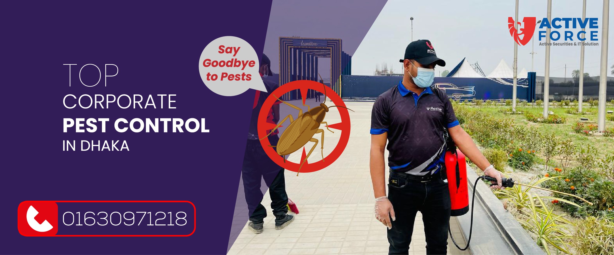 Say Goodbye to Pests with Top Corporate Pest Control in Dhaka | Active Force